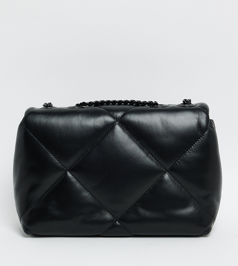 KIRA Quilted Flap Convertible Shoulder Bag