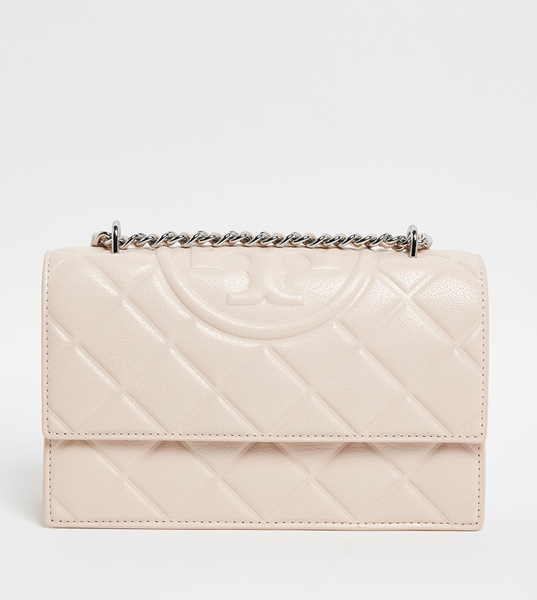 FLEMING Quilted Flap Convertible Shoulder Bag