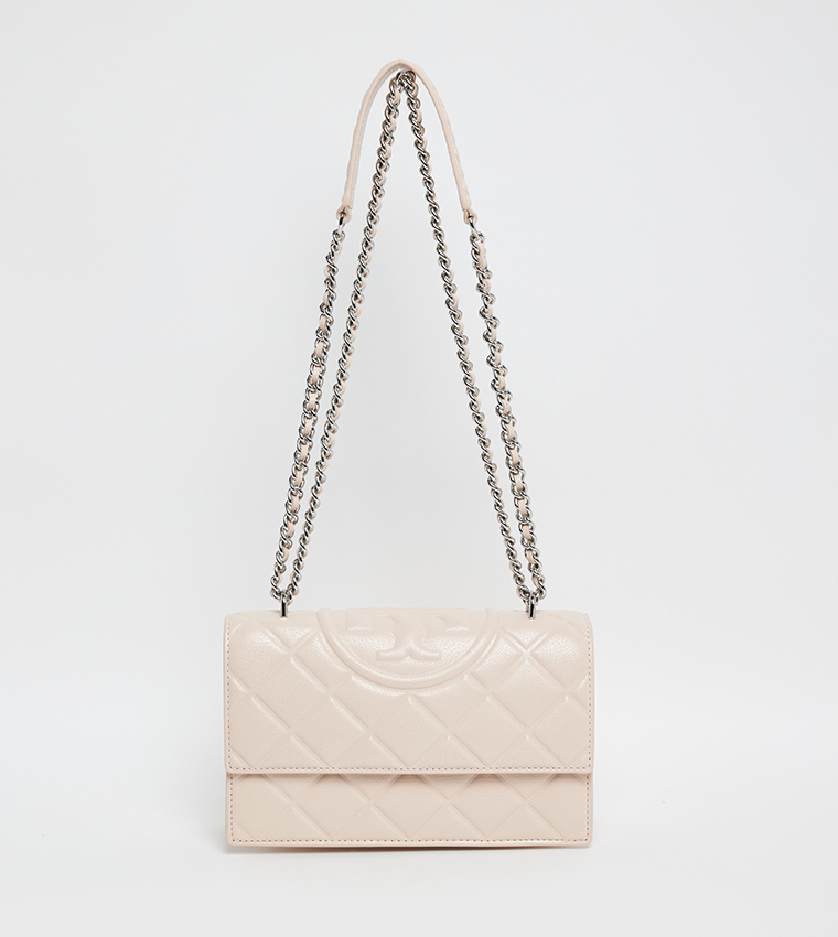 FLEMING Quilted Flap Convertible Shoulder Bag