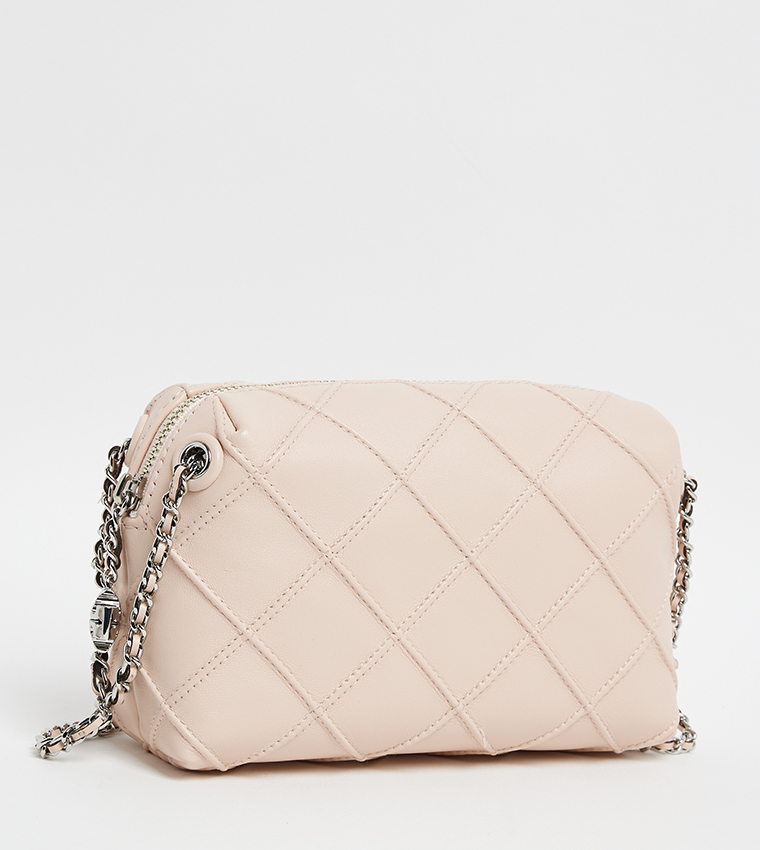 FLEMING Textured Crossbody Bag