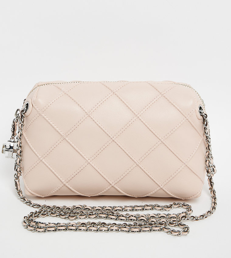 FLEMING Textured Crossbody Bag