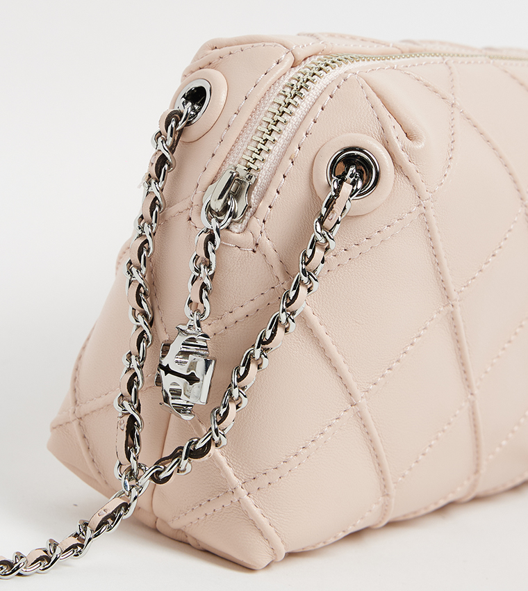 FLEMING Textured Crossbody Bag