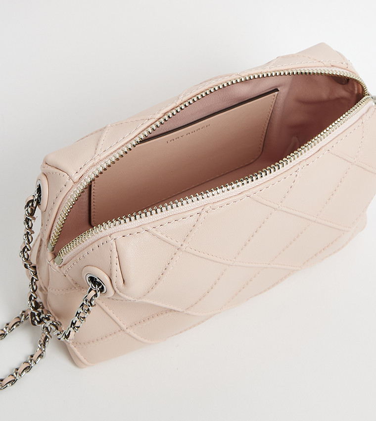 FLEMING Textured Crossbody Bag