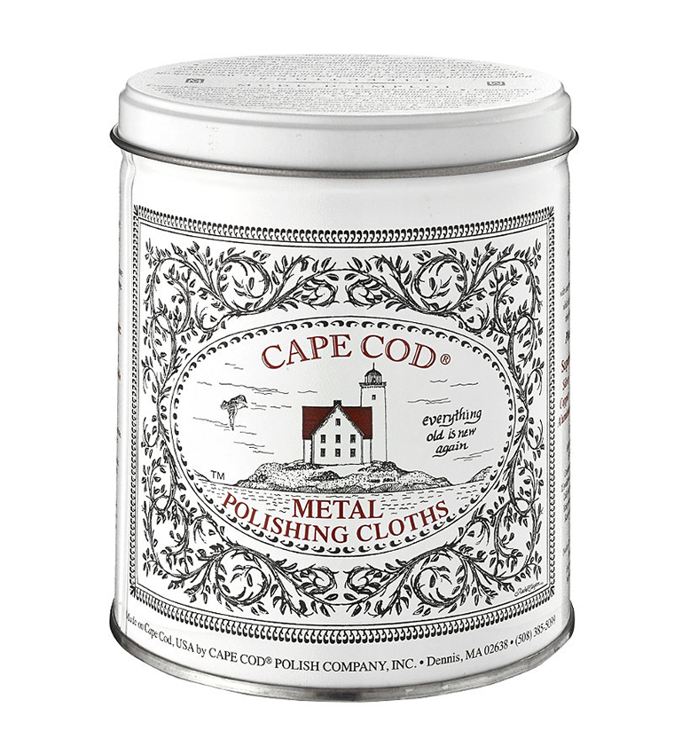 12 Cape Cod Metal Polishing Cloths - Multi