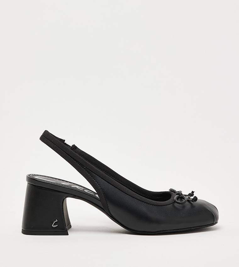 DIANE Block Heel Slingback Pumps