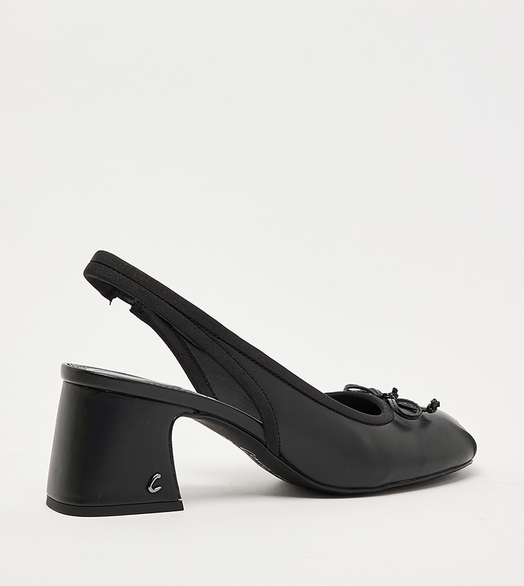 DIANE Block Heel Slingback Pumps