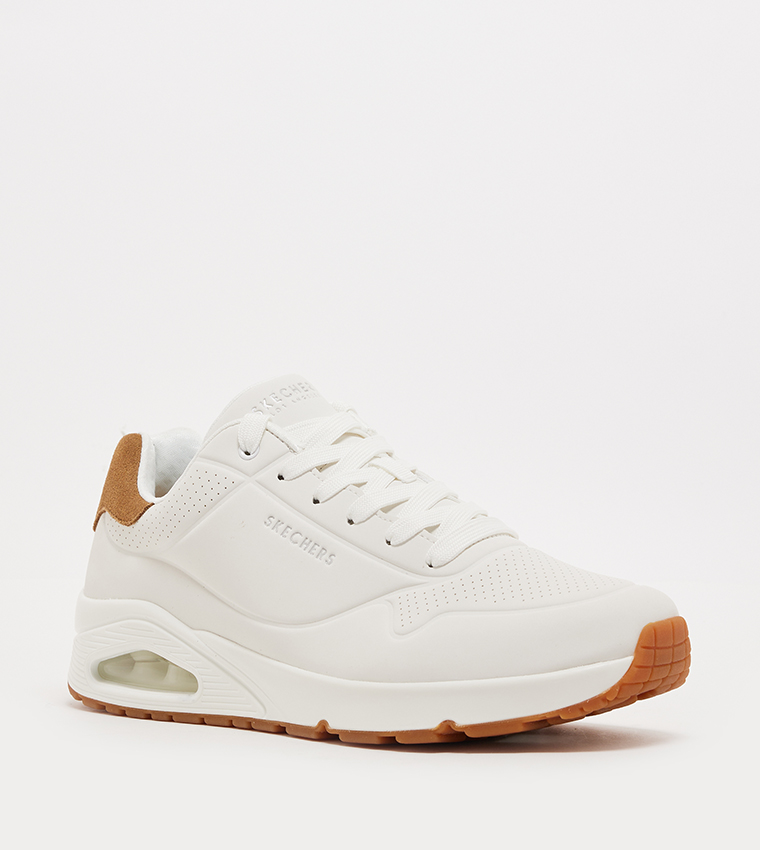 UNO Perforated Lace Up Sneakers