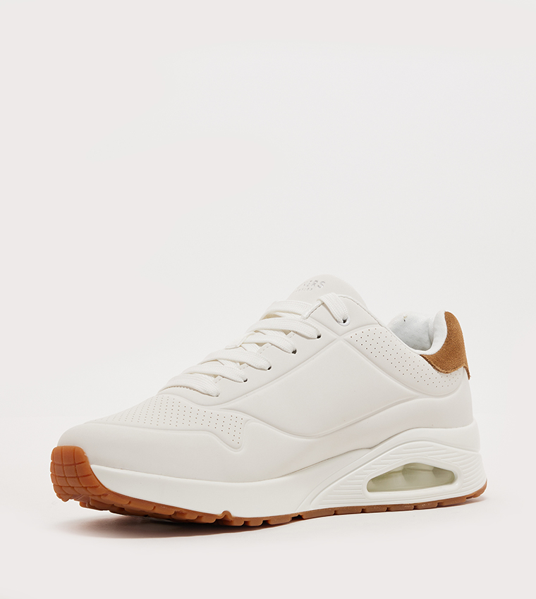 UNO Perforated Lace Up Sneakers