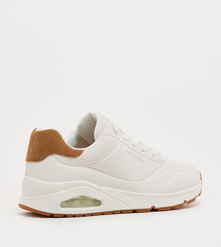 UNO Perforated Lace Up Sneakers