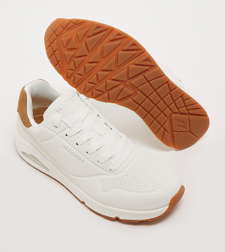 UNO Perforated Lace Up Sneakers