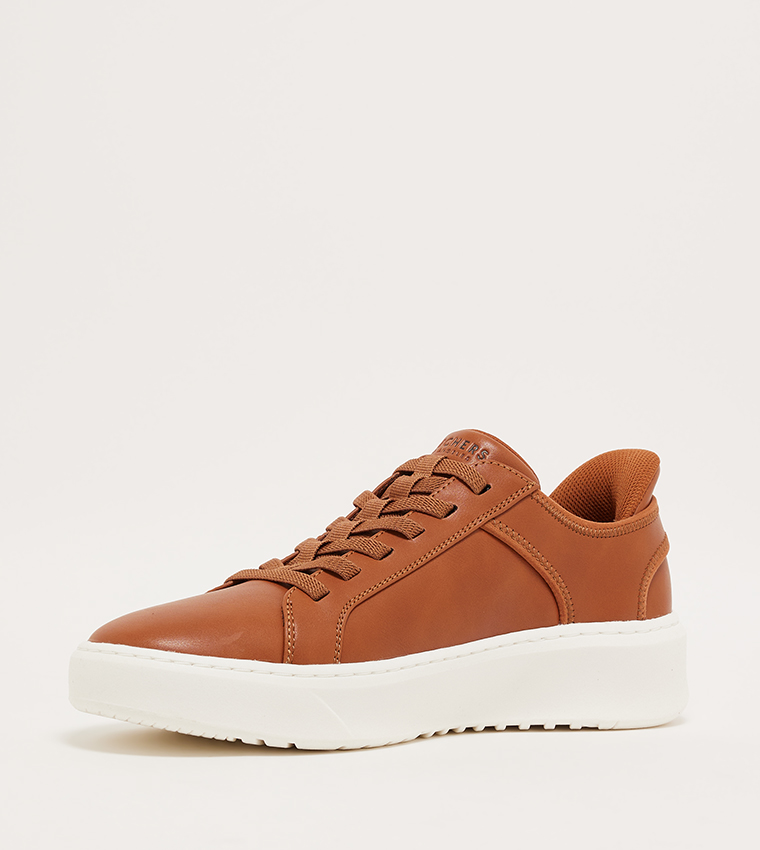 COURT BREAK Lace-Up Sneakers