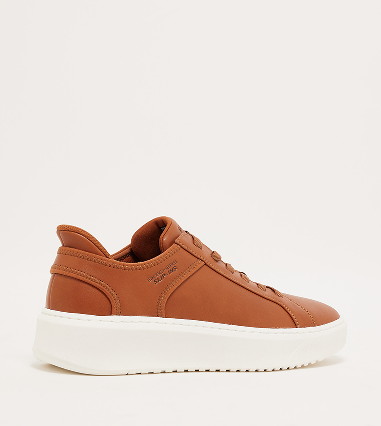 COURT BREAK Lace-Up Sneakers