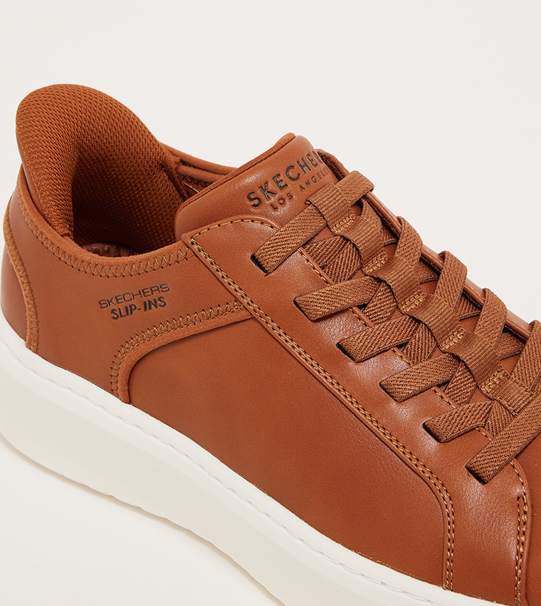 COURT BREAK Lace-Up Sneakers