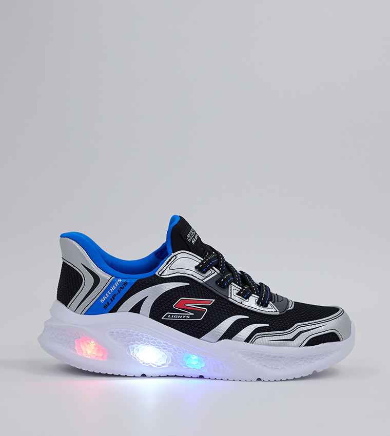 METEOR-LIGHTS Logo Detail Slip-On Shoes