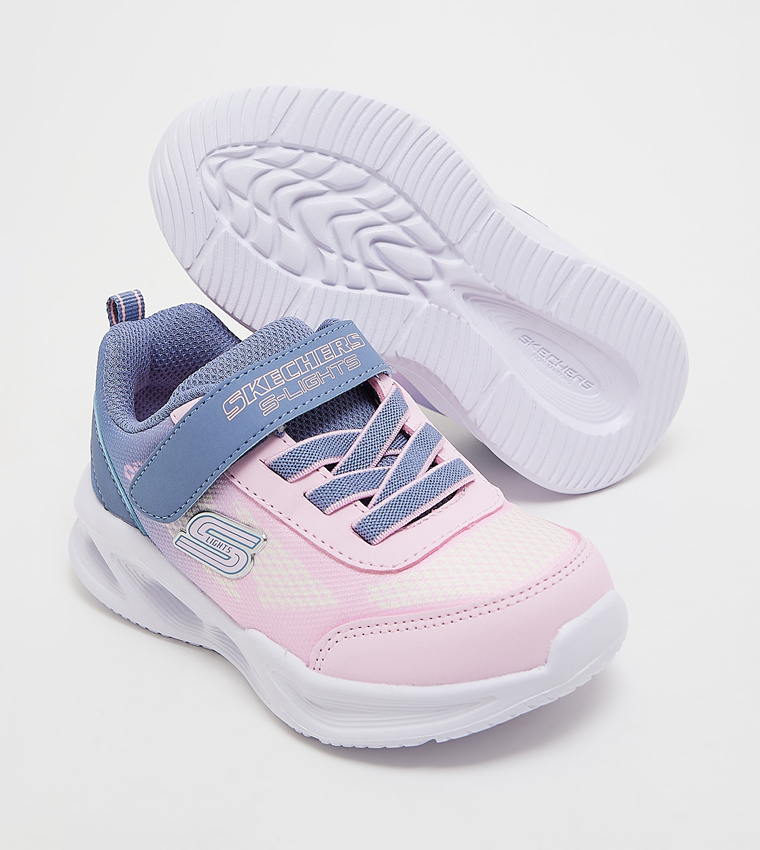 SKECHERS SOLA GLOW Velcro Sneakers