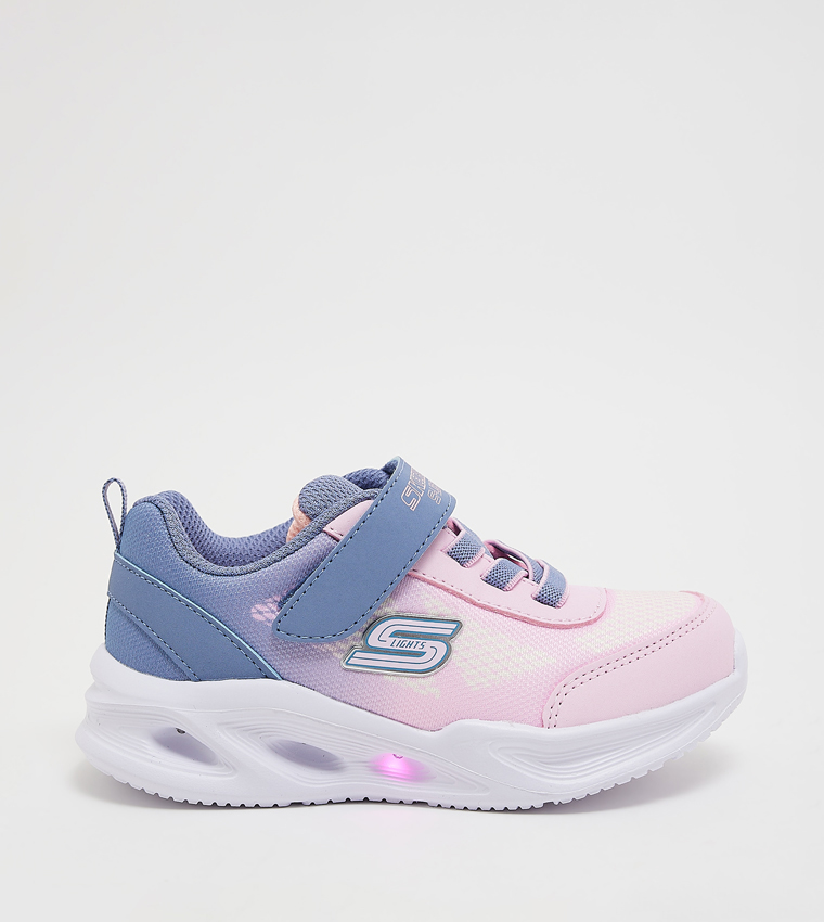SKECHERS SOLA GLOW Velcro Sneakers