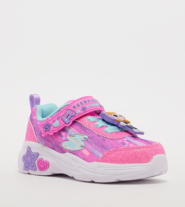 SNUGGLE Printed Velcro Closure Sneakers