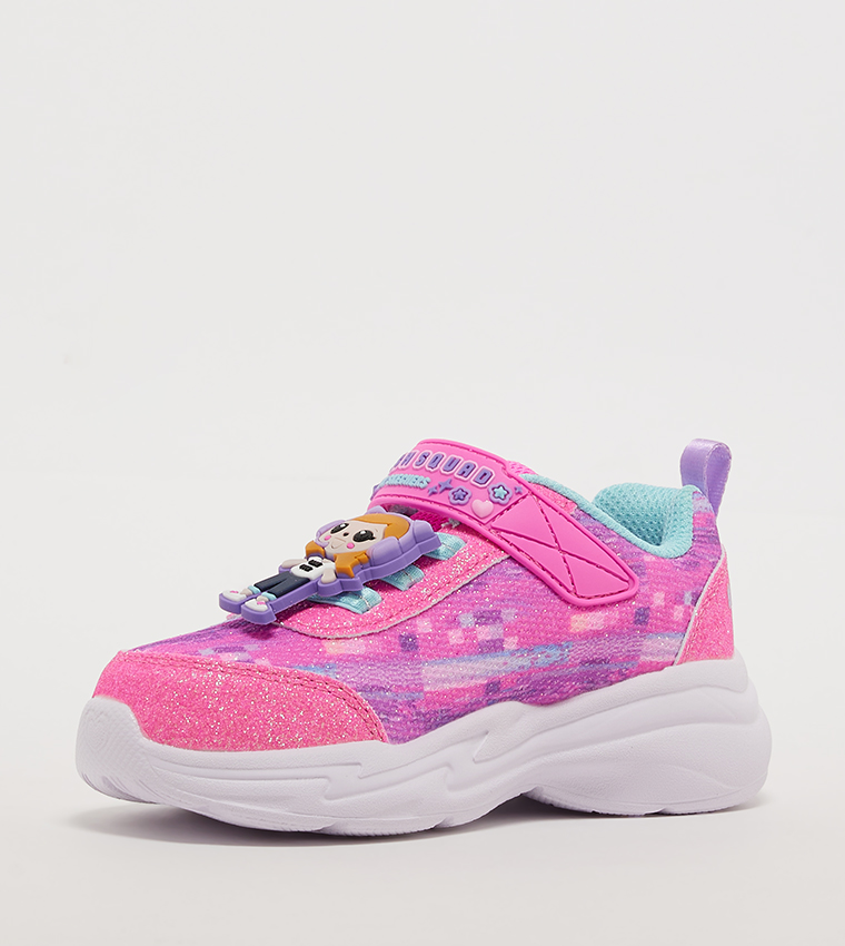 SNUGGLE Printed Velcro Closure Sneakers