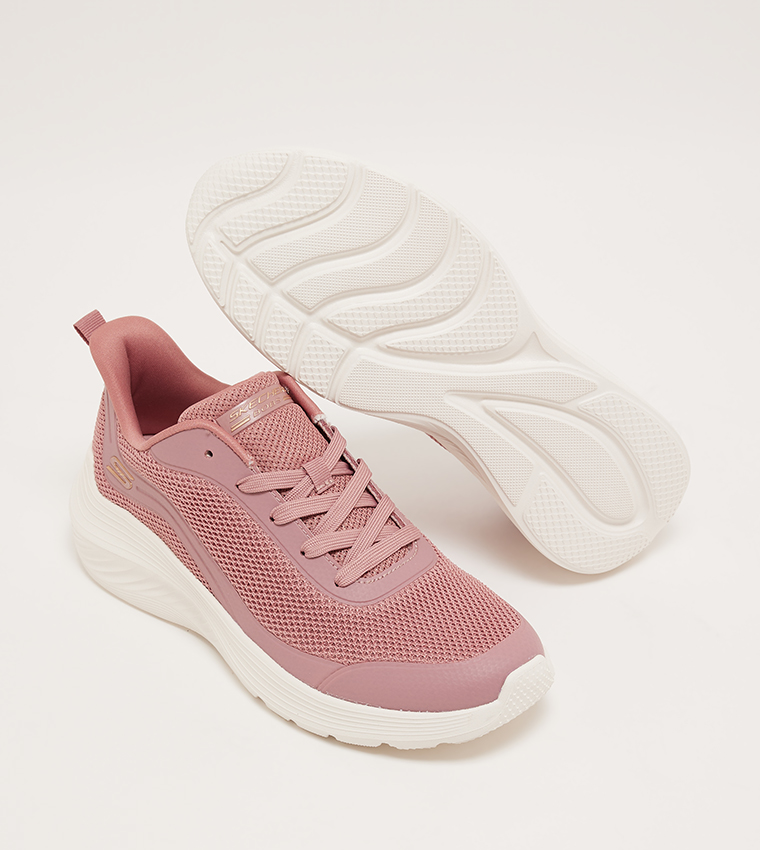 BOBS SQUAD WAVES Mesh Slip-On Shoes