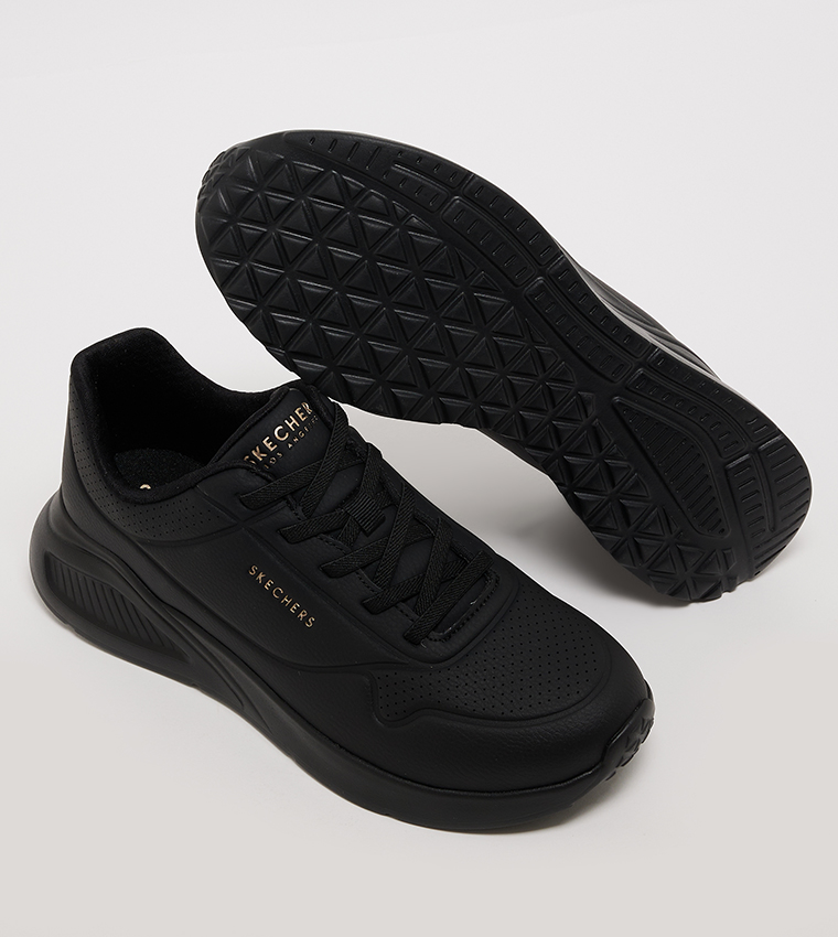 UNO LITE Perforated Lace Up Sneakers