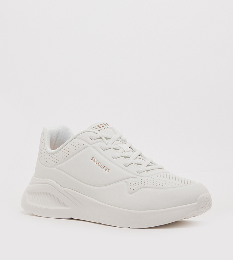 UNO LITE Perforated Lace Up Sneakers