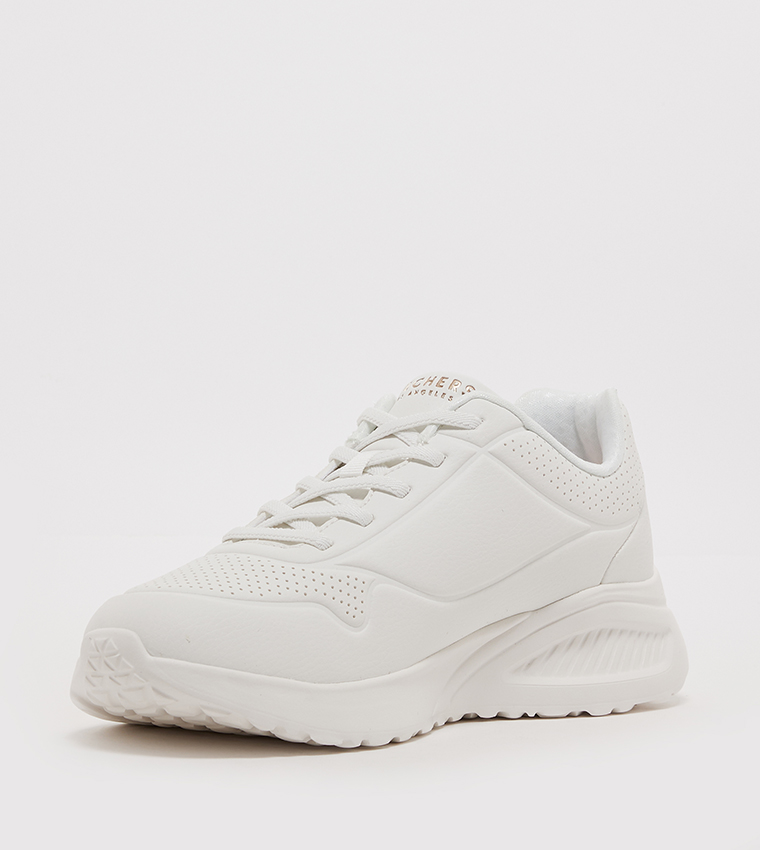 UNO LITE Perforated Lace Up Sneakers