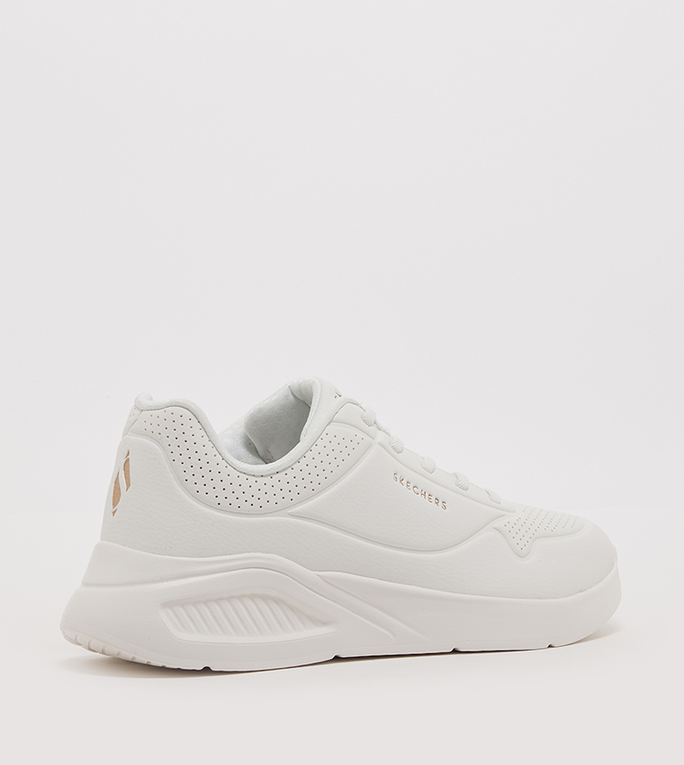UNO LITE Perforated Lace Up Sneakers