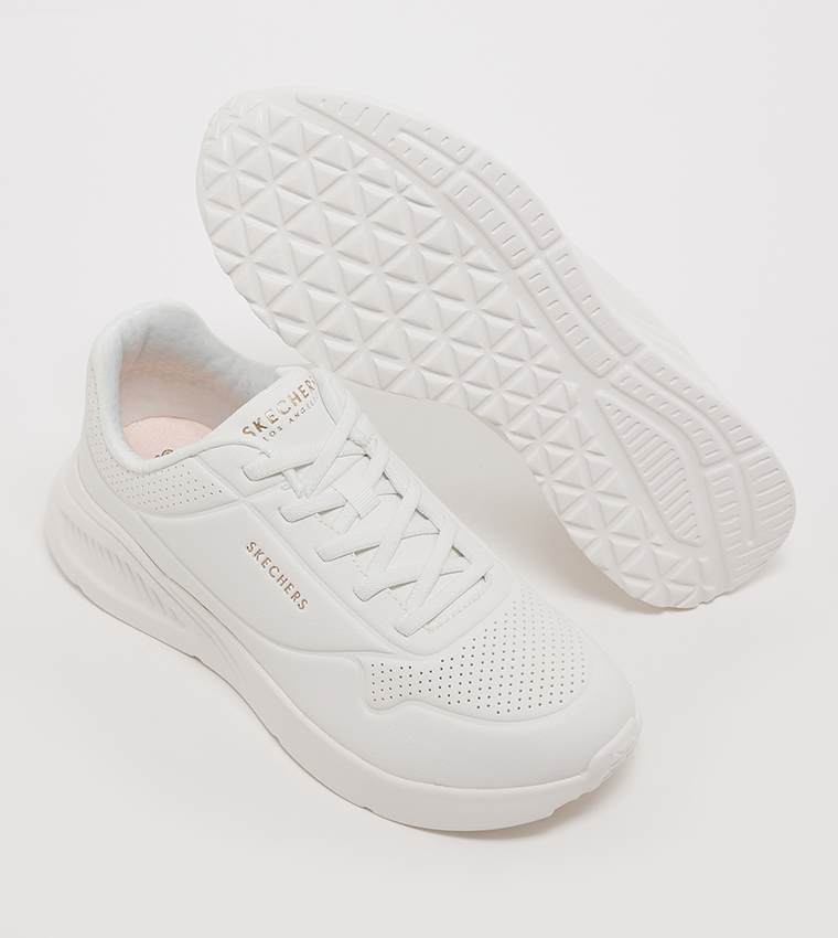 UNO LITE Perforated Lace Up Sneakers