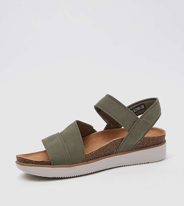 LIFTED Velcro Closure Comfort Sandals