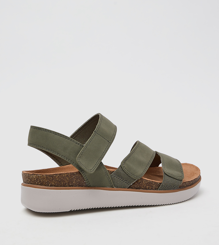 LIFTED Velcro Closure Comfort Sandals