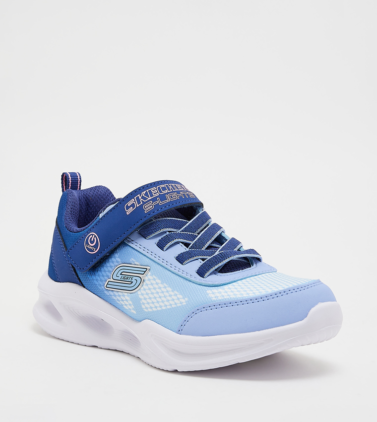 SKECHERS SOLA GLOW Velcro Sneakers