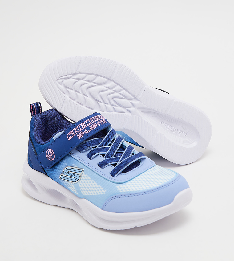 SKECHERS SOLA GLOW Velcro Sneakers