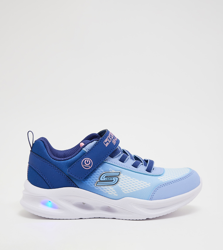SKECHERS SOLA GLOW Velcro Sneakers