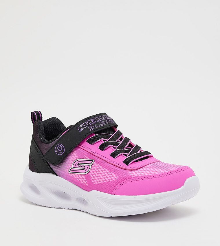 SKECHERS SOLA GLOW Velcro Sneakers