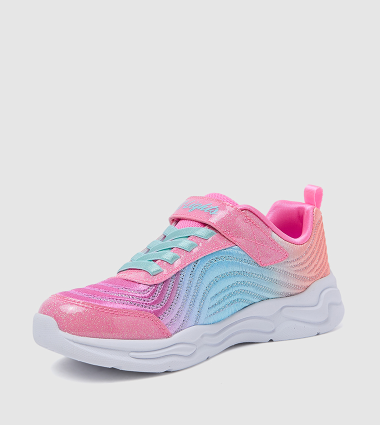 WAVY BEAMS - OMBRE EXPRESS Velcro Closure Sneakers