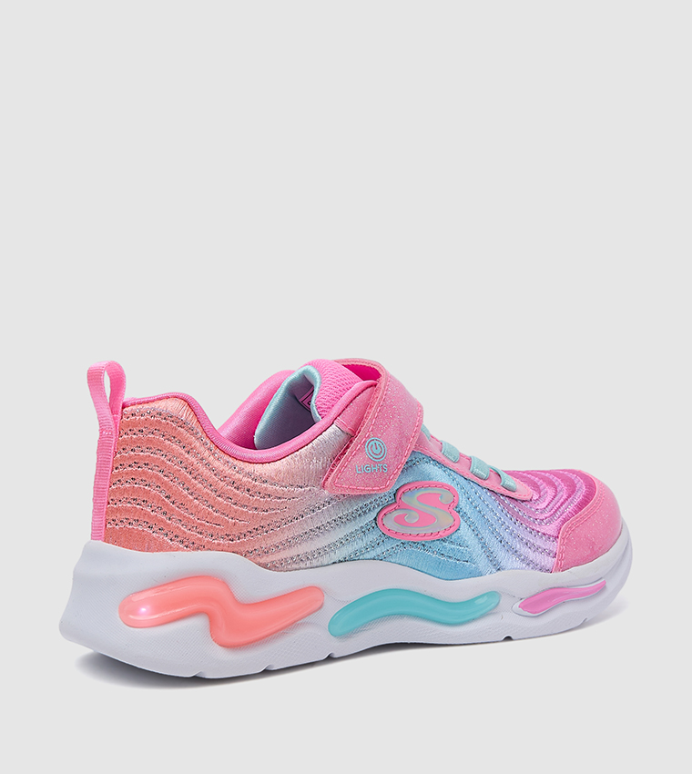 WAVY BEAMS - OMBRE EXPRESS Velcro Closure Sneakers