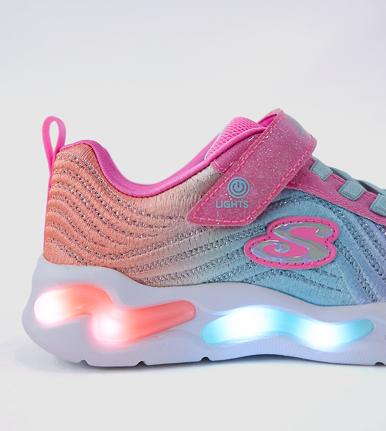 WAVY BEAMS - OMBRE EXPRESS Velcro Closure Sneakers