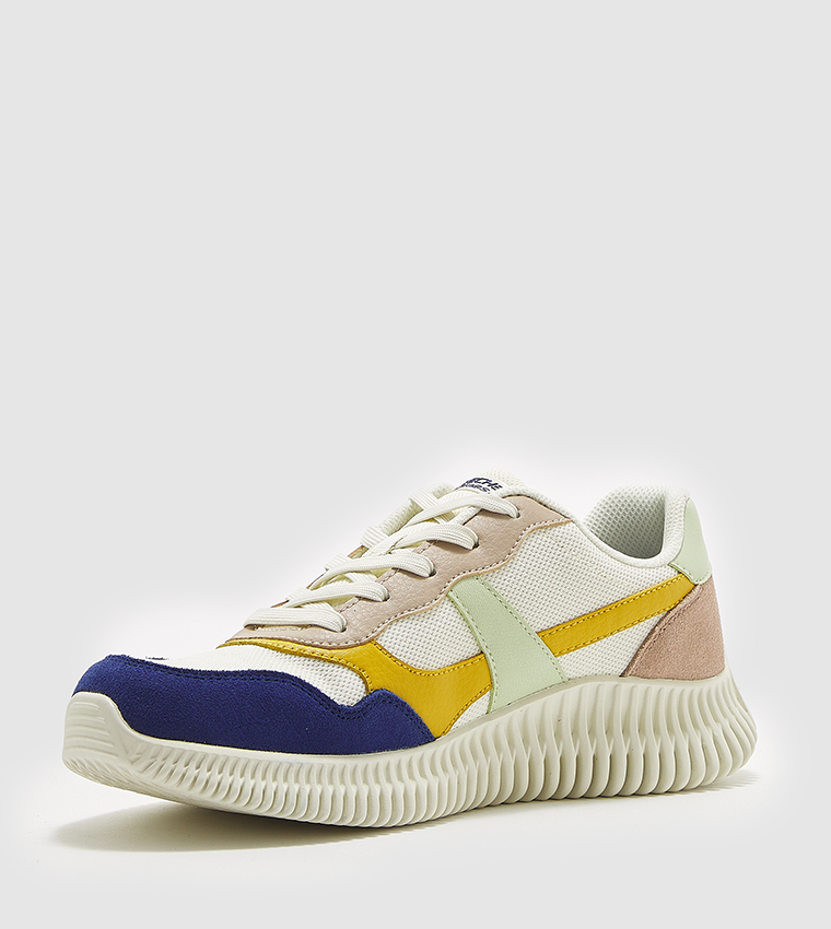 BOBS GEO Color Block Sneakers