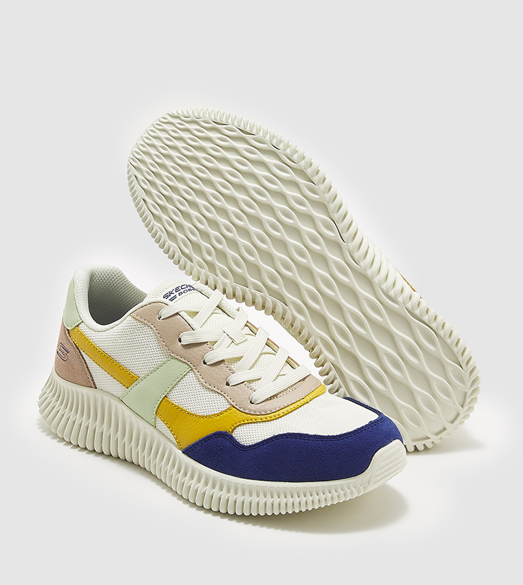 BOBS GEO Color Block Sneakers