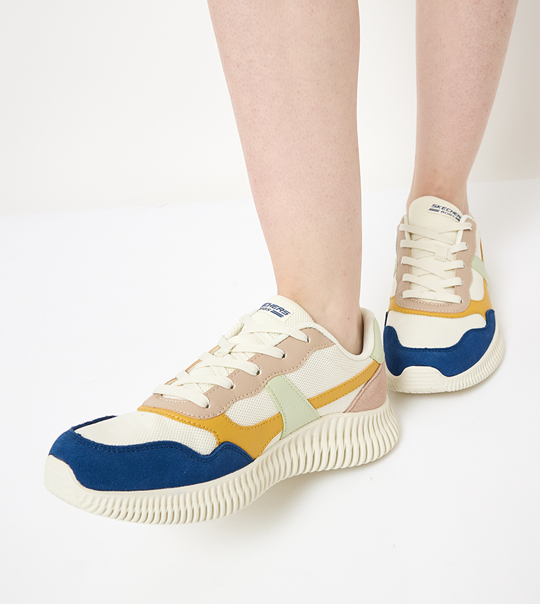 BOBS GEO Color Block Sneakers