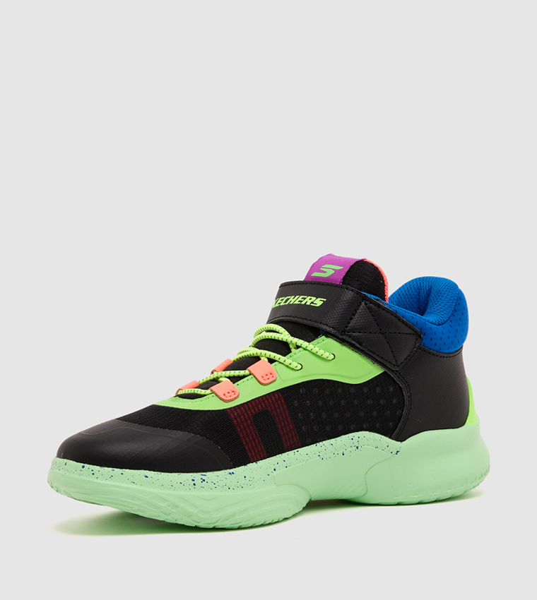 SKX HYPE Color Block Velcro Closure Sneakers