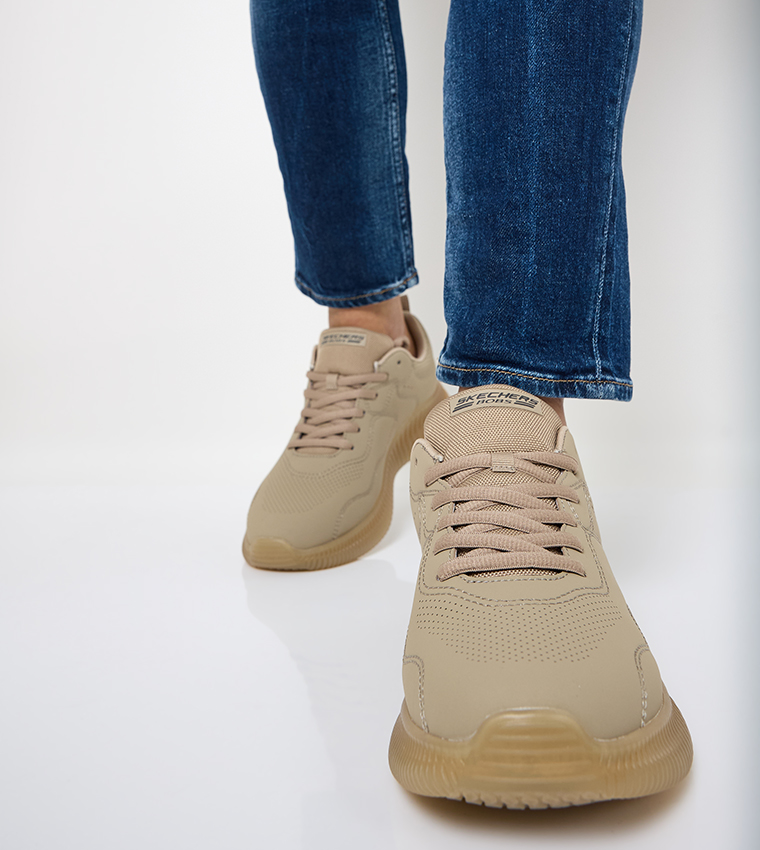 BOBS GEO Lace-Up Sneakers
