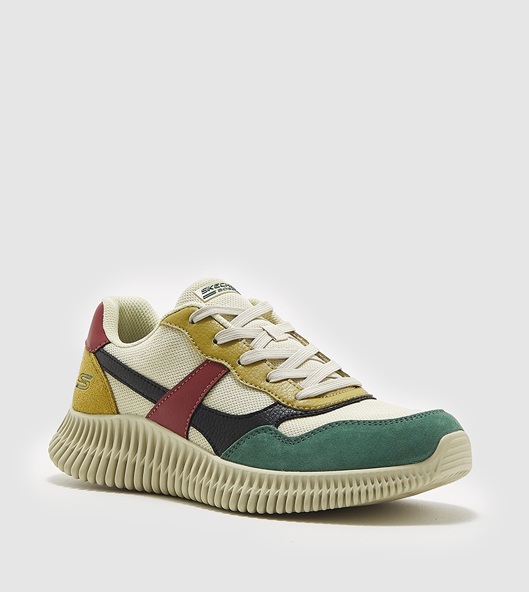 BOBS GEO Color Block Sneakers