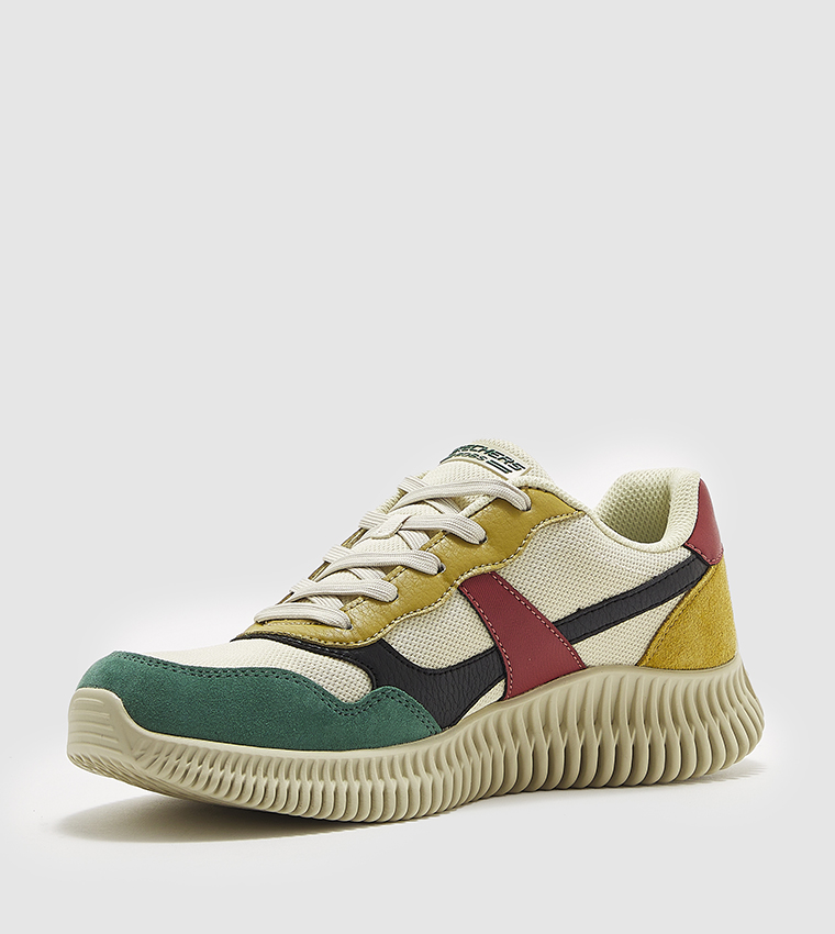 BOBS GEO Color Block Sneakers