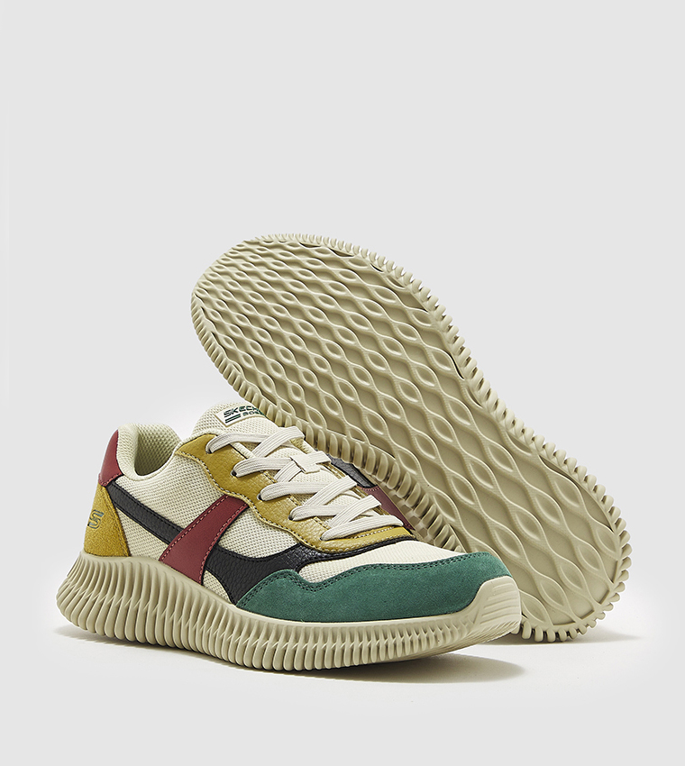 BOBS GEO Color Block Sneakers
