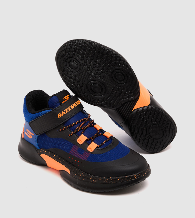 SKX HYPE Color Block Velcro Closure Sneakers