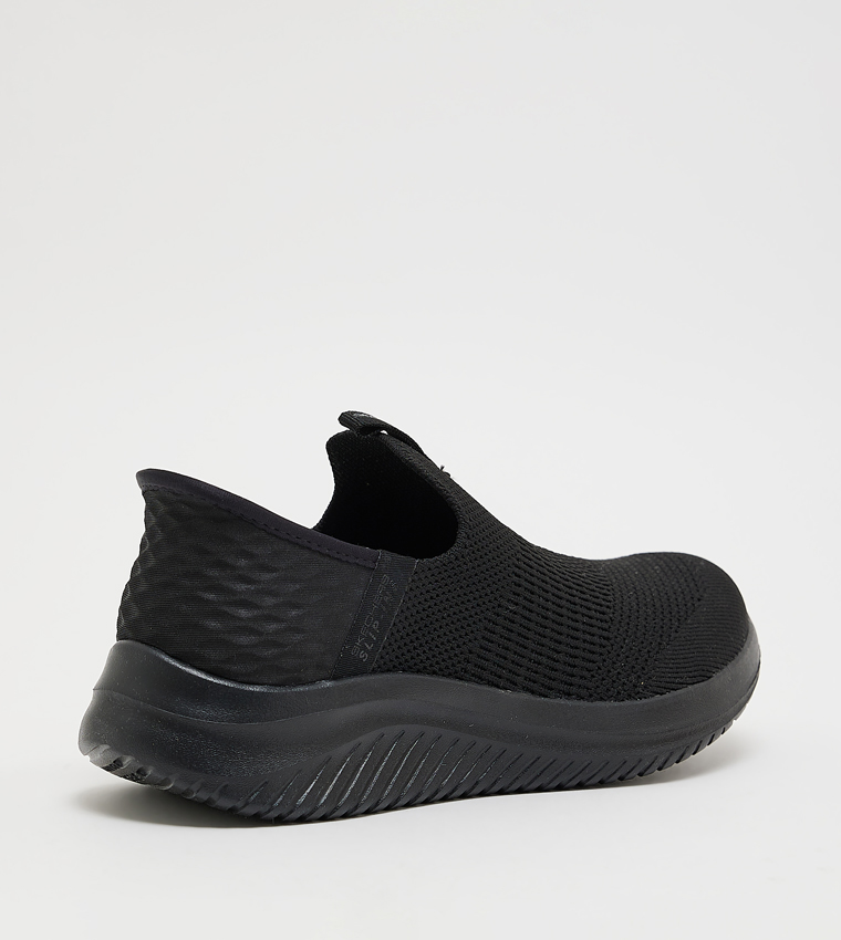 ULTRA FLEX 3.0 Logo Detail Knitted Slip-On Shoes