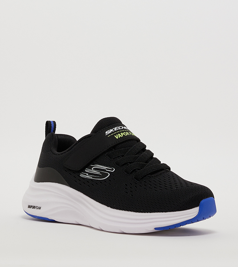 Buy Skechers VAPOR FOAM Velcro Closure Shoes In Black | 6thStreet Qatar