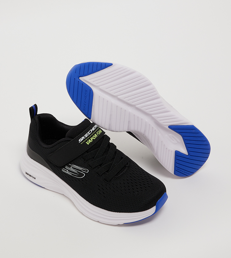 Buy Skechers VAPOR FOAM Velcro Closure Shoes In Black | 6thStreet Qatar