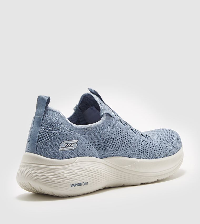 BOBS INFINITY Knitted Lace-Up Sneakers
